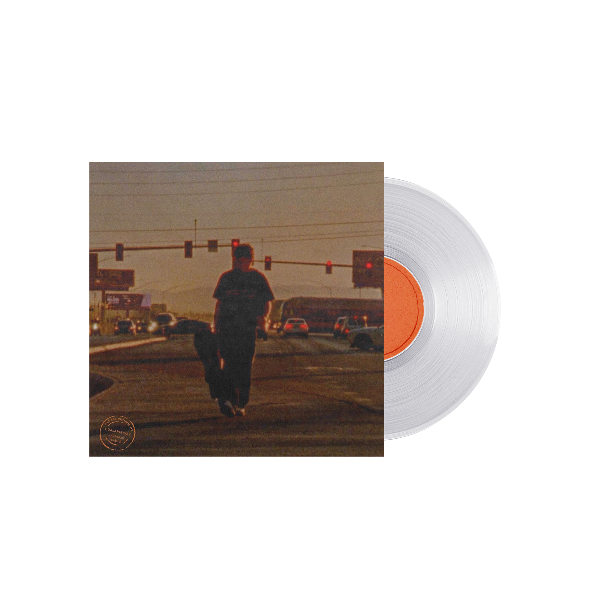 4350 S Hualapai Way Clear Vinyl LP - D2C Exclusive – Clinton Kane