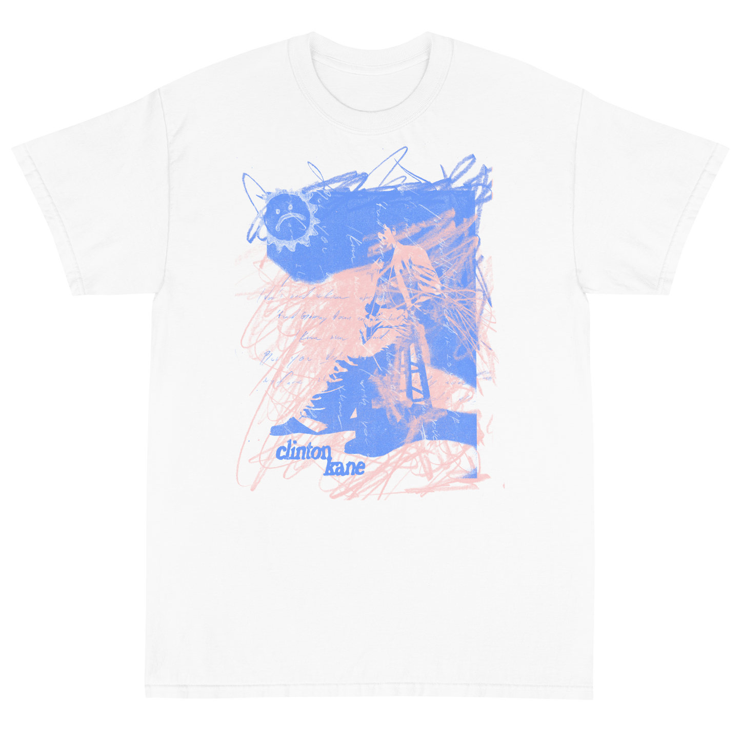 MSIWAB.OK STENCIL TEE 2- ALBUM COLLECTION (WHITE)