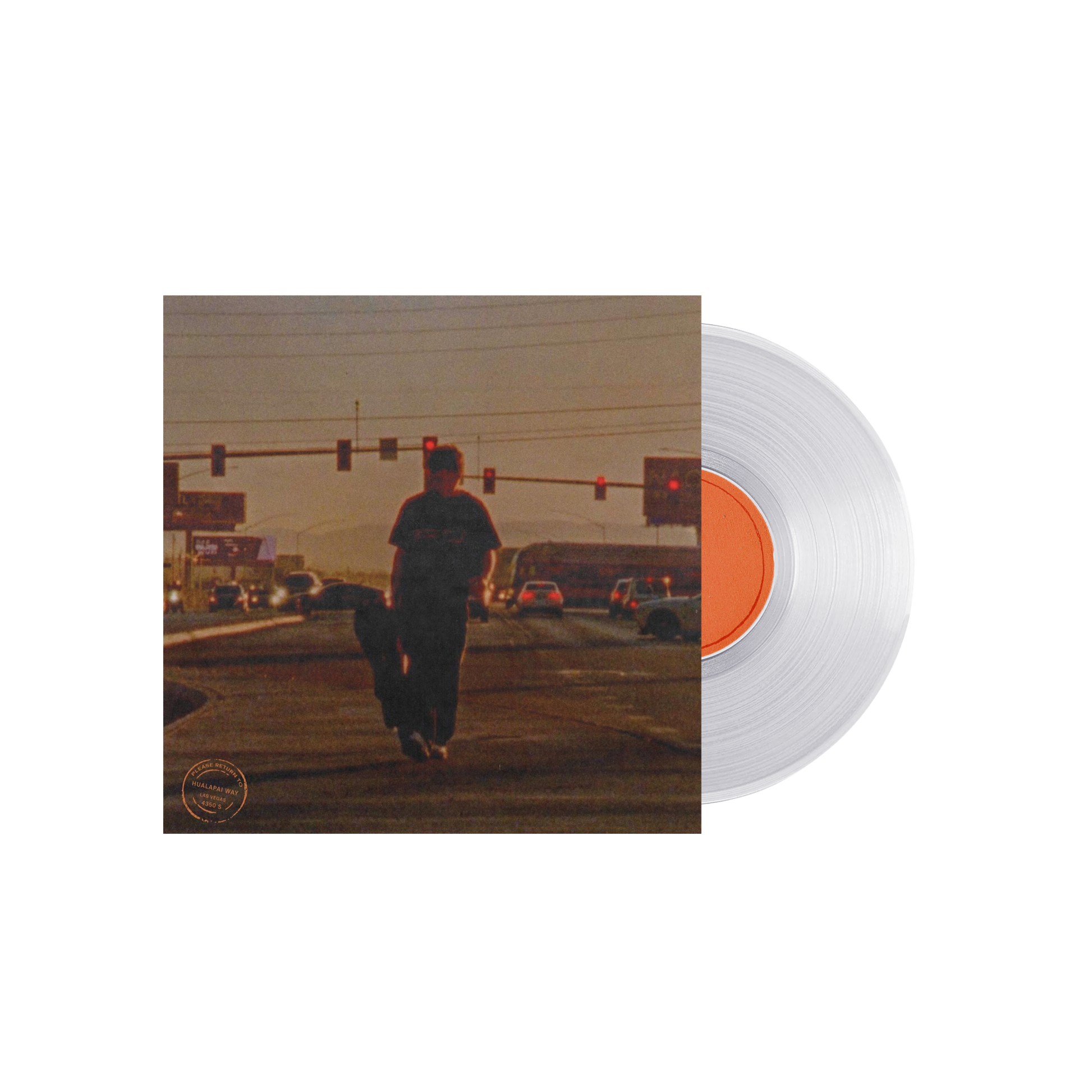 4350 S Hualapai Way Clear Vinyl LP - D2C Exclusive – Clinton Kane