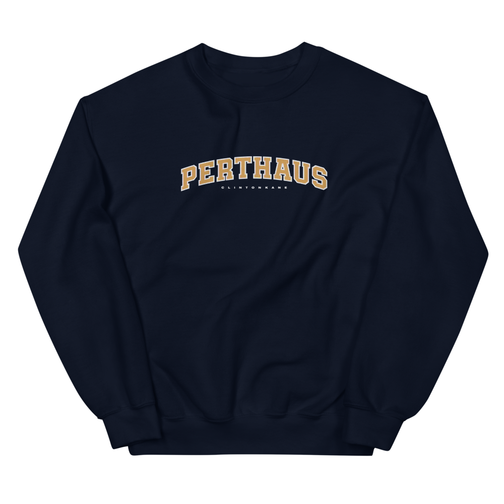perthaus crewneck ~ navy