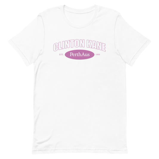 pink perthaus tee